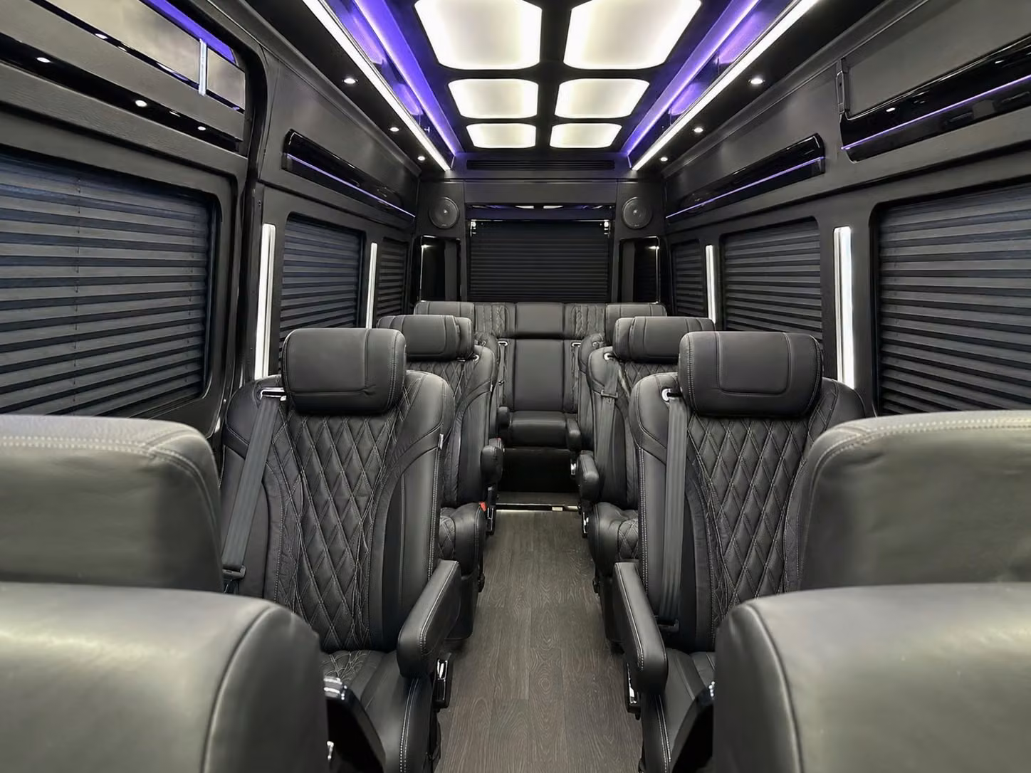 sprinter van with driver interior